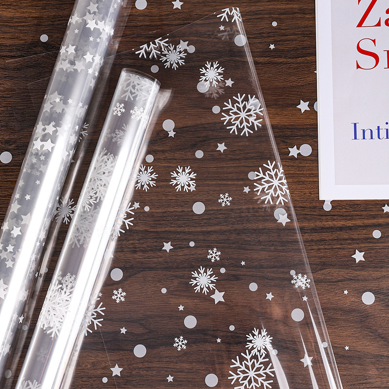 56X56cm セロファンラップロール クリア クリスマスデ - Cellophane Wrap Clear のレビューと価格