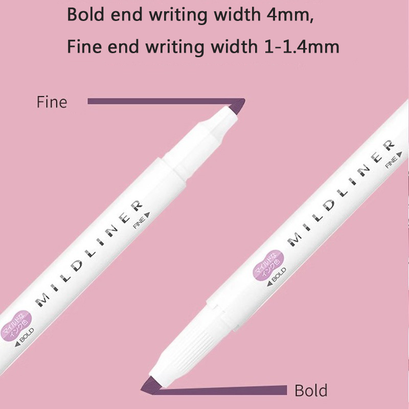 新しいゼブラマイルドライナーハイライターマーカー、WKT7  - Copic Marker Sketch のレビューと価格