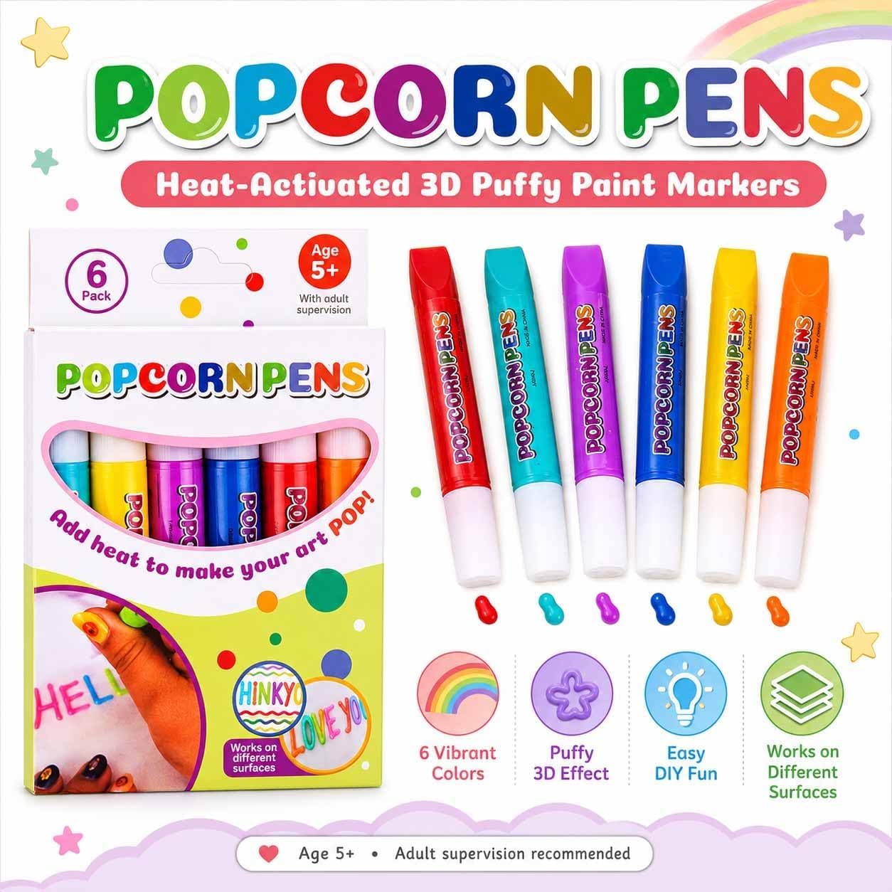 マジックパフィーポップコーンペン 3Dパフィー描画キット バ - Copic Marker Sketch のレビューと価格