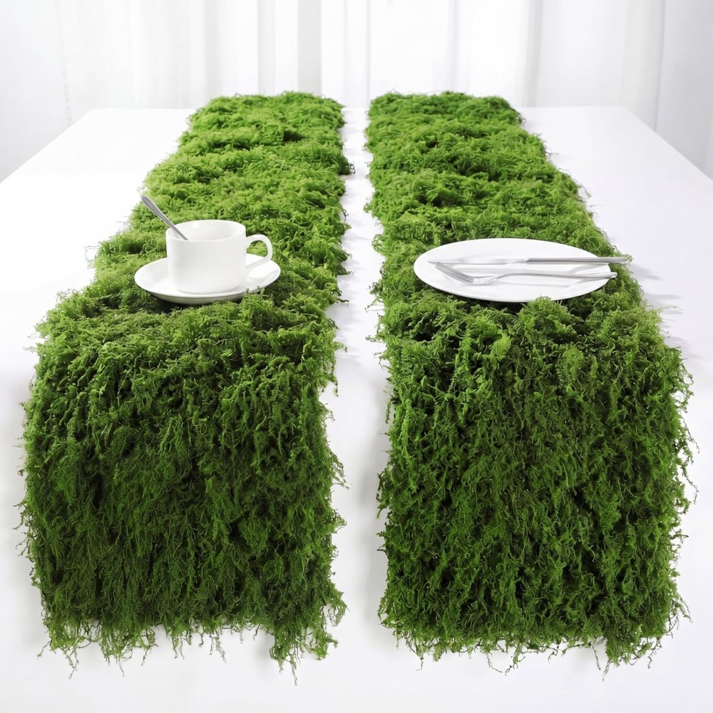 人工モス マット 30x180cm フェイクグラス テーブル - Preserved Moss Sheet のレビューと価格