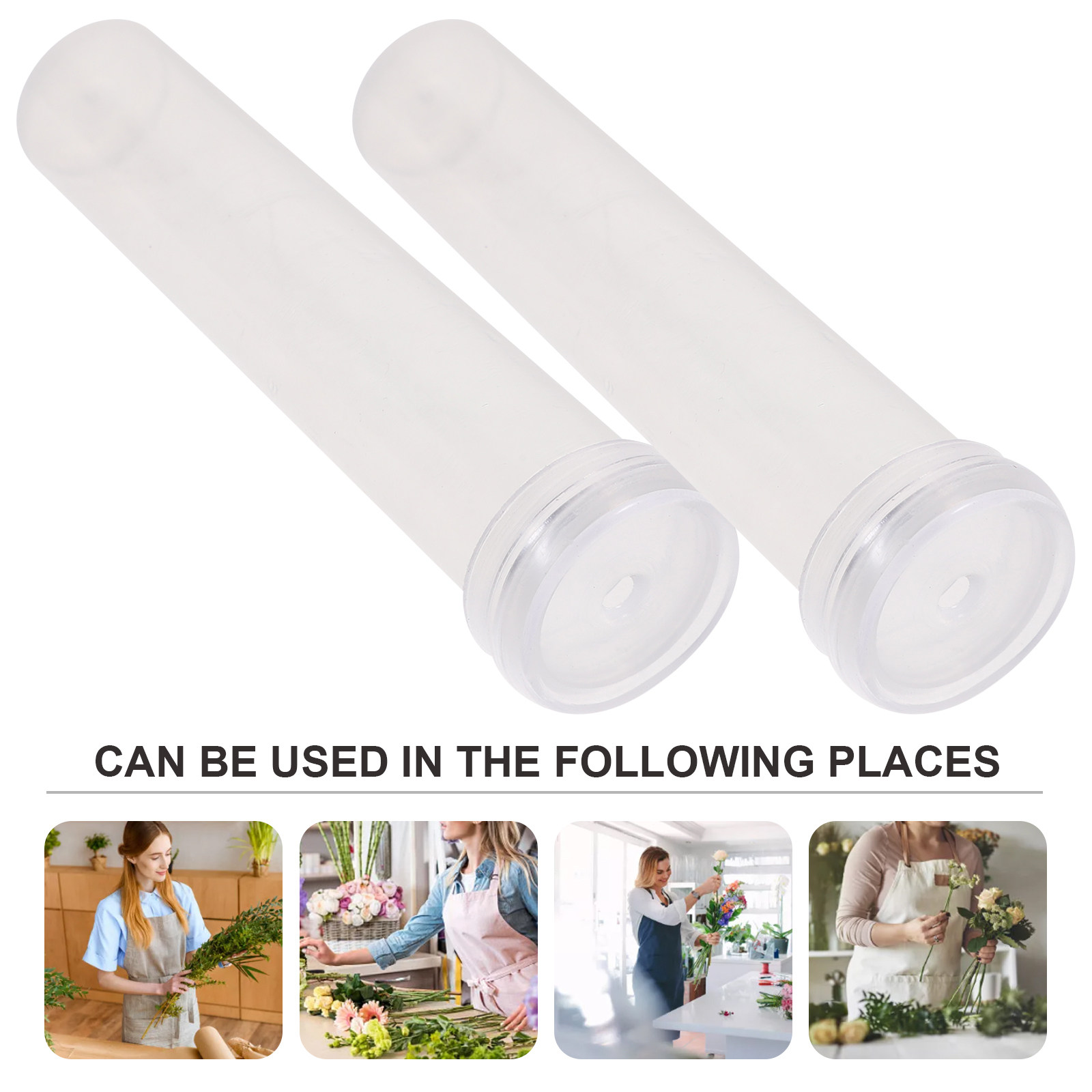 100個入り プラスチック製 花用 水やりチューブ 栄養チュ - Longs Florist Supply のレビューと価格
