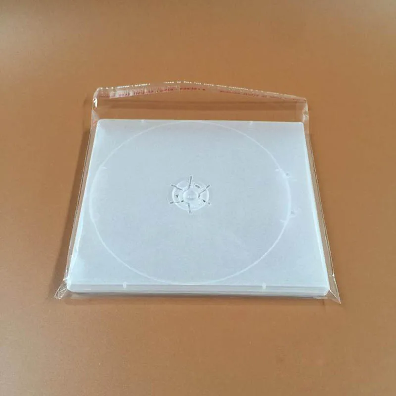 200 個 CD DVD レコードビニール袋ディスクケースホ - Cellophane Wrap Clear のレビューと価格