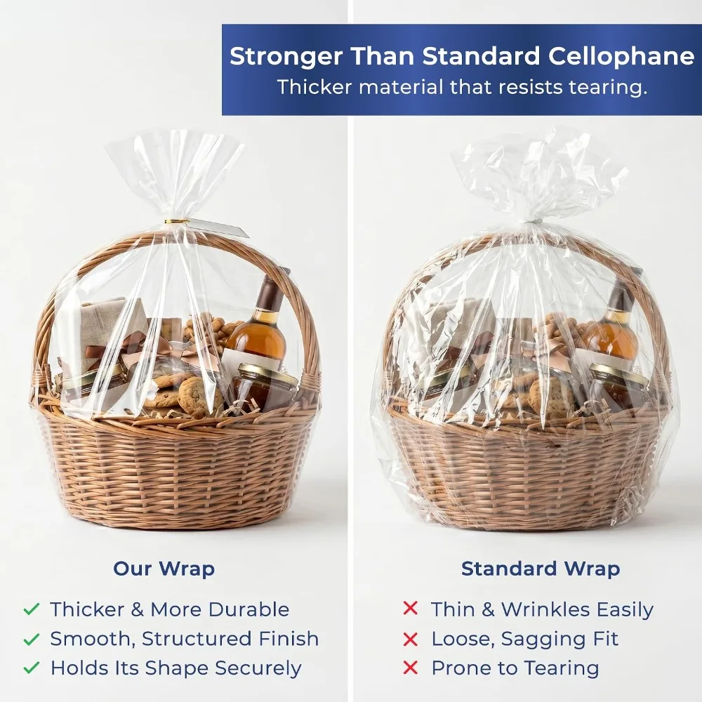 クリスタルクリアセロファンラップロール 31.5インチ×11 - Cellophane Wrap Clear のレビューと価格